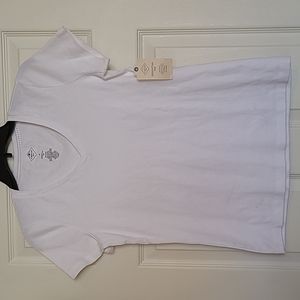 White Essential Tee